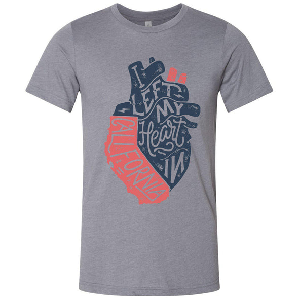 I Left My Heart In CA Tee-CA LIMITED