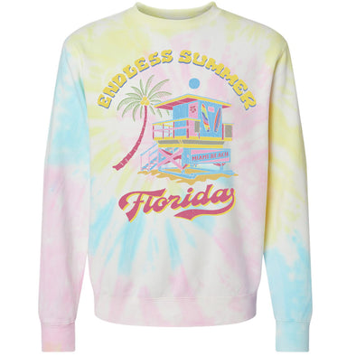 Endless Summer Tie Dye Florida Sweater