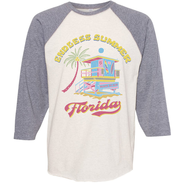 Endless Summer Florida Baseball Tee