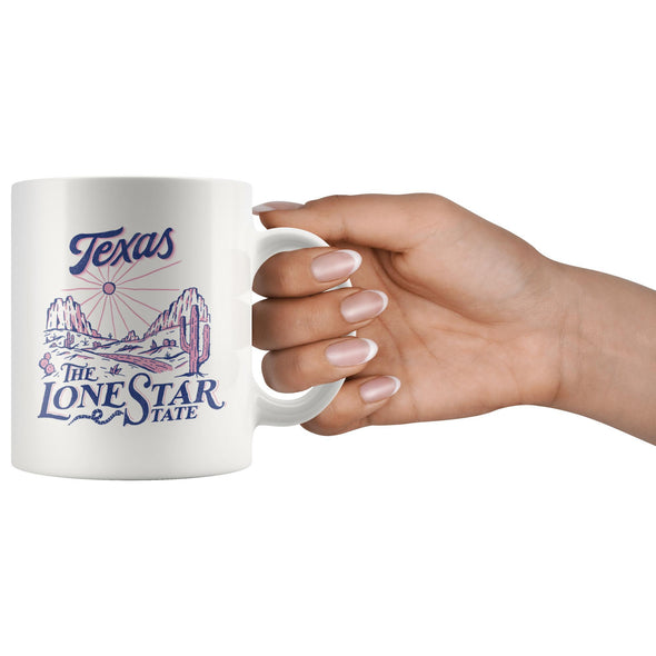 Lonestar Texas Ceramic Mug-CA LIMITED