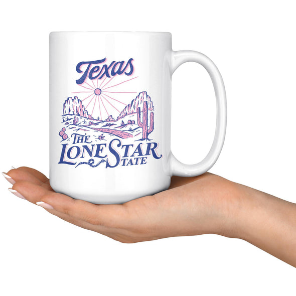 Lonestar Texas Ceramic Mug-CA LIMITED