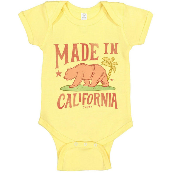 Made In California Baby Onesie-CA LIMITED