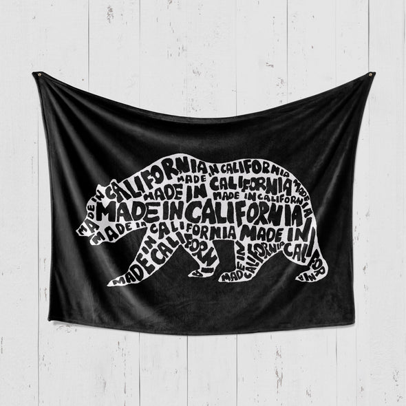 Made In California Bear Blanket-CA LIMITED