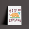 Made in California Grey Poster-CA LIMITED