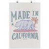 Made in California Off White Poster-CA LIMITED