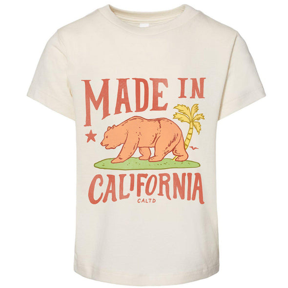 Made in California Toddlers Tee-CA LIMITED