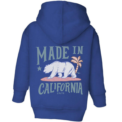 Made in California Toddlers Zip Up Hoodie-CA LIMITED