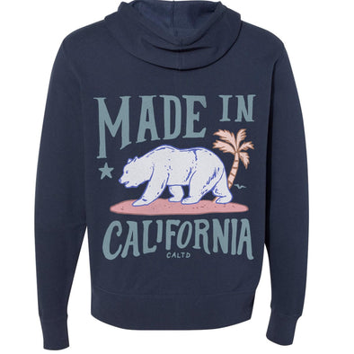 Made in California Zip Up Hoodie-CA LIMITED