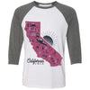 Map CA Love Baseball Tee-CA LIMITED