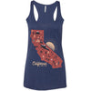 Map CA Love Racerback Tank-CA LIMITED