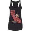 Map CA Love Racerback Tank-CA LIMITED