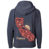 Map CA Love Raglan Toddlers Zip Up Hoodie-CA LIMITED