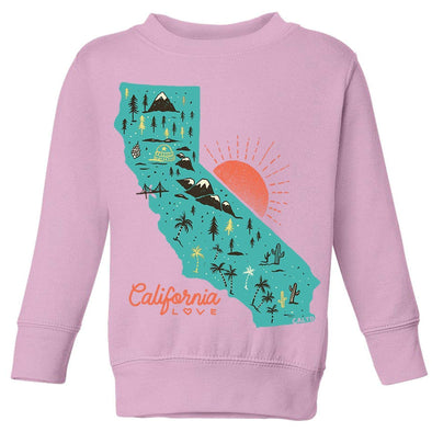 Map CA Love Toddlers Sweater-CA LIMITED