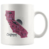 Map Ca Love Purple Mug-CA LIMITED