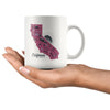 Map Ca Love Purple Mug-CA LIMITED