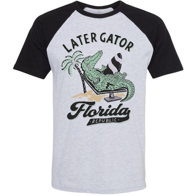 Later Gator Florida Raglan Tee