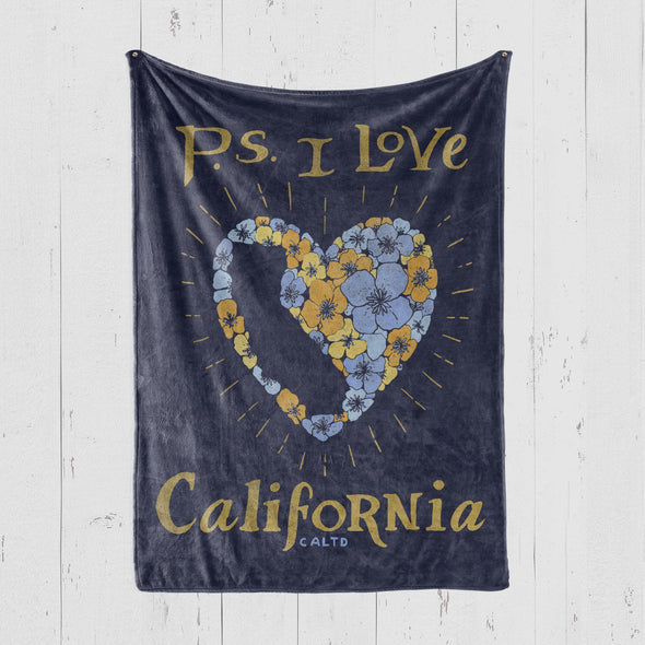 P.S. I Love California Blanket-CA LIMITED