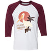 Pelican Paradise Baseball Tee-CA LIMITED