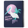 Pelican Paradise Navy Spiral Notebook-CA LIMITED