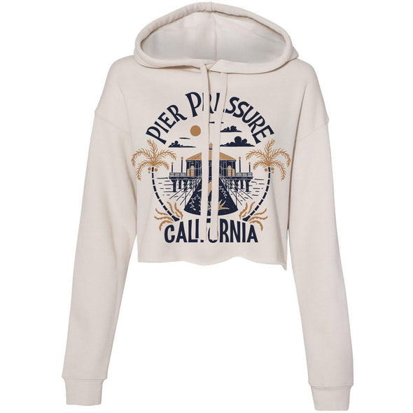 Pier Pressure Cropped Hoodie-CA LIMITED