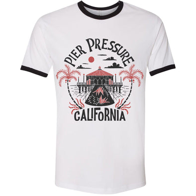 Pier Pressure Ringer Tee-CA LIMITED