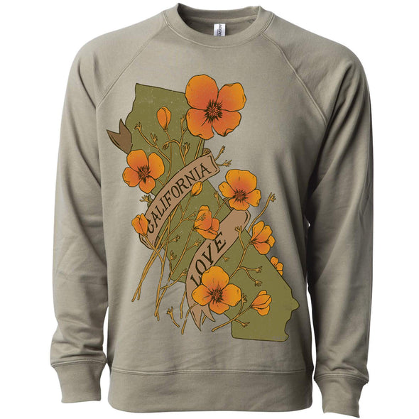 Poppies CA Love Raglan Sweater-CA LIMITED