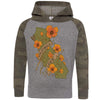 Poppies CA Love Raglan Toddlers Hoodie-CA LIMITED