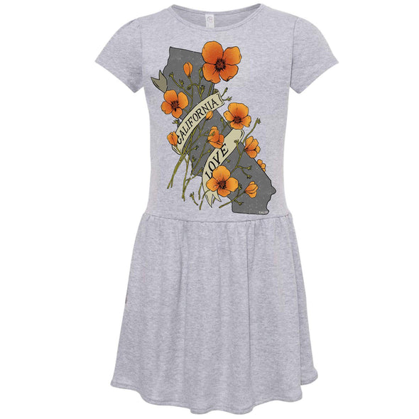 Poppies CA Love Toddlers Dress-CA LIMITED