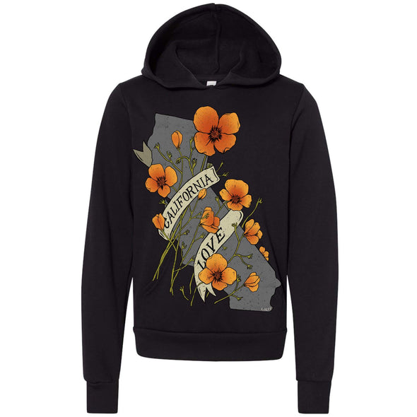 Poppies CA Love Youth Hoodie-CA LIMITED