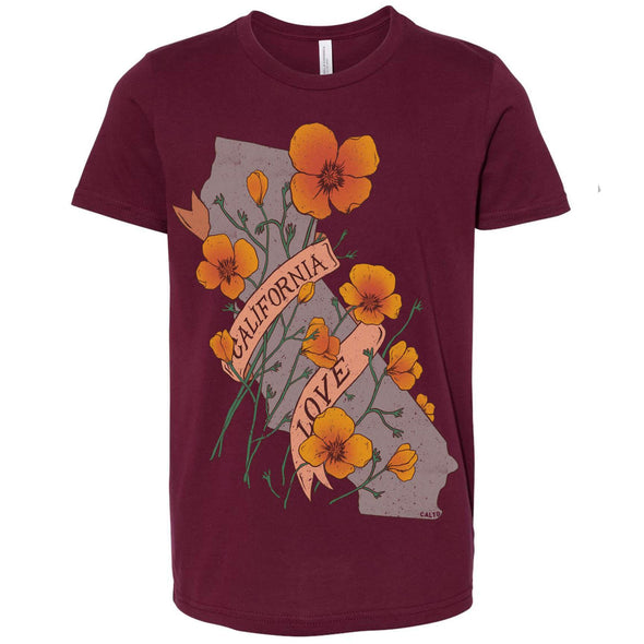 Poppies CA Love Youth Tee-CA LIMITED