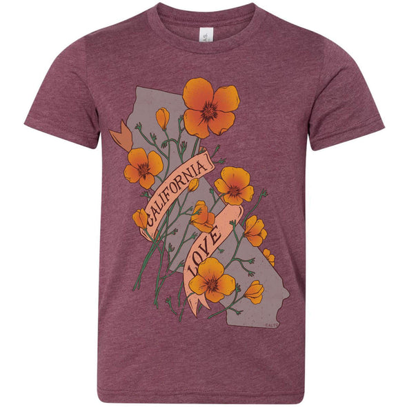 Poppies CA Love Youth Tee-CA LIMITED