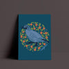 Poppy Quail Eden Blue Poster-CA LIMITED