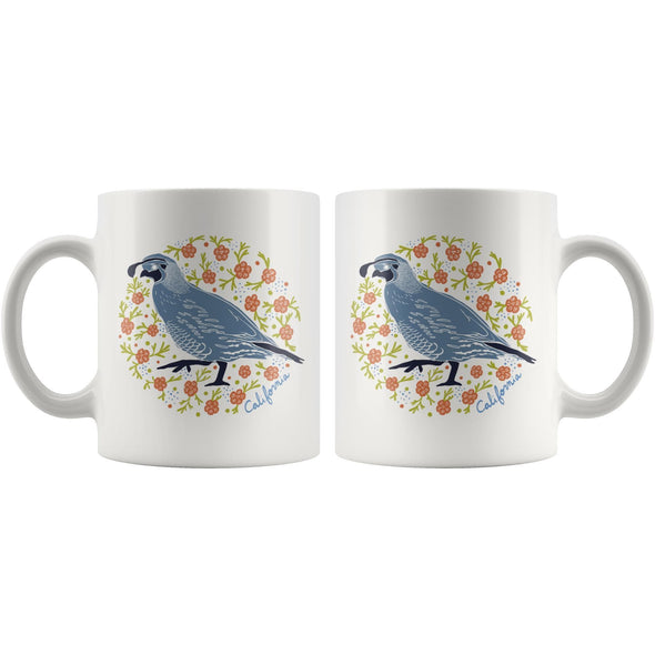 Poppy Quail Mug-CA LIMITED