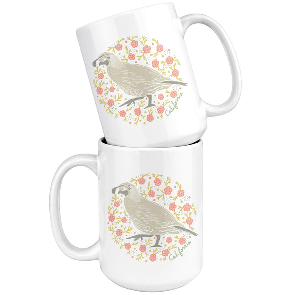 Poppy Quail Mug-CA LIMITED