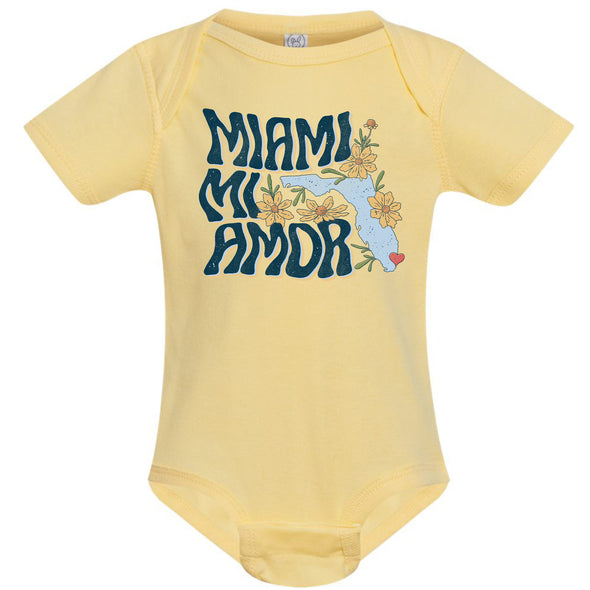 Miami Mi Amor Florida Baby Onesie