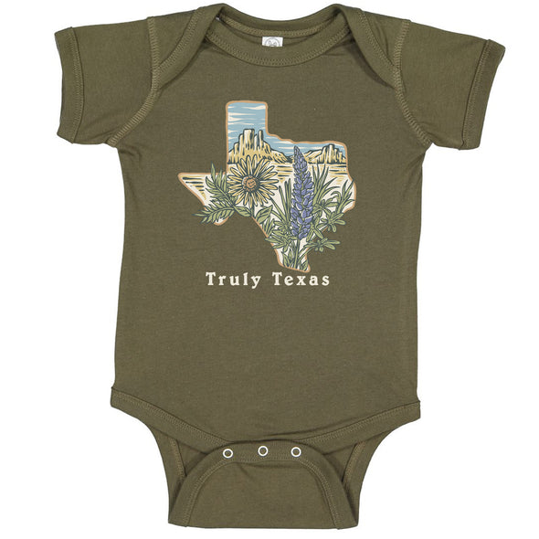 Truly Texas Baby Onesie