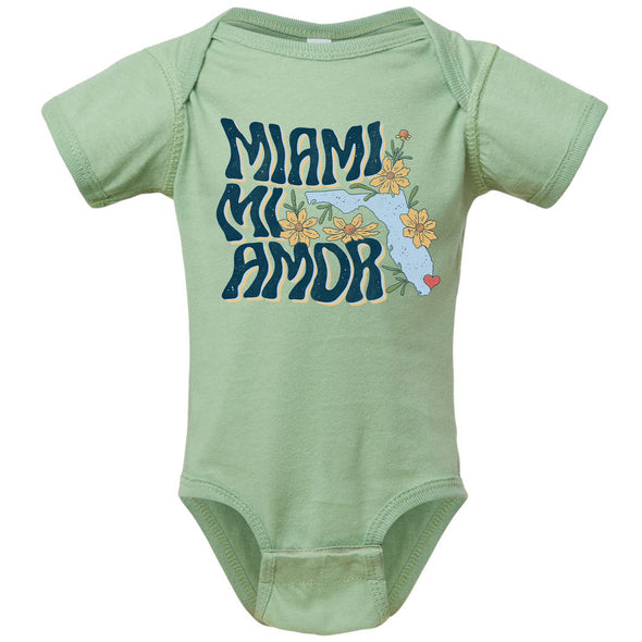 Miami Mi Amor Florida Baby Onesie