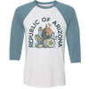 Republic Of Arizona Baseball Tee-CA LIMITED