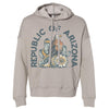 Republic Of Arizona Drop Shoulder Hoodie-CA LIMITED