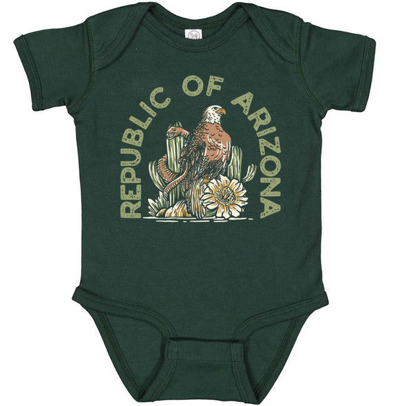 Republic of Arizona Baby Onesie-CA LIMITED