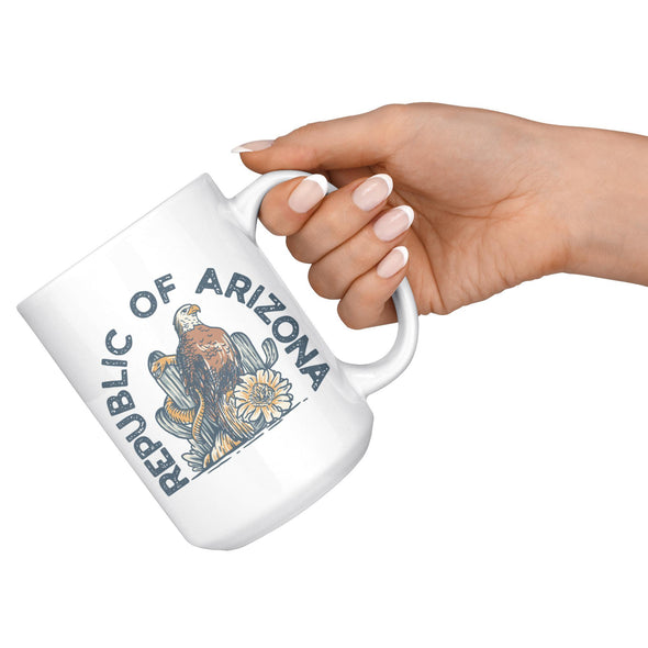 Republic of Arizona Ceramic Mug-CA LIMITED