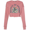 Republic of Arizona Cropped Sweater-CA LIMITED