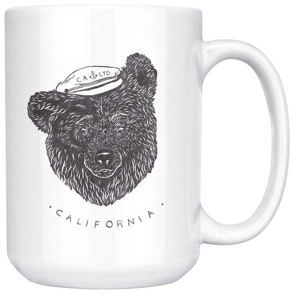 Sailor Bear Black Mug-CA LIMITED