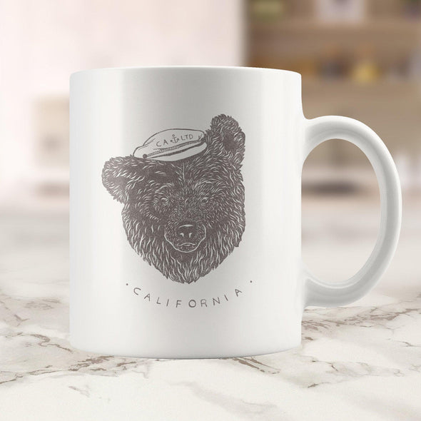 Sailor Bear Grey Mug-CA LIMITED