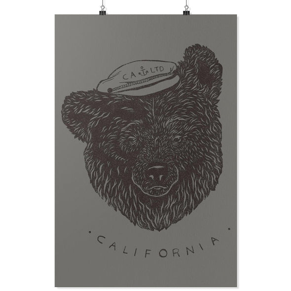 Sailor Bear Grey Poster-CA LIMITED