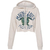 Sea Turtle FL Cropped Hoodie-CA LIMITED