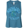 Sea Turtle FL Cropped Tank-CA LIMITED