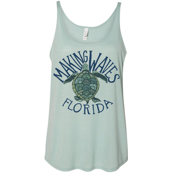 Sea Turtle FL Flowy Tank-CA LIMITED