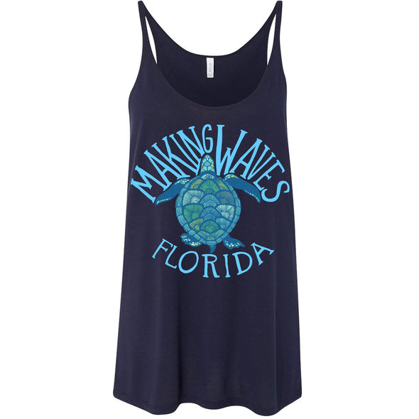 Sea Turtle FL Flowy Tank-CA LIMITED