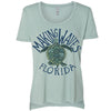 Sea Turtle FL High Low Top-CA LIMITED